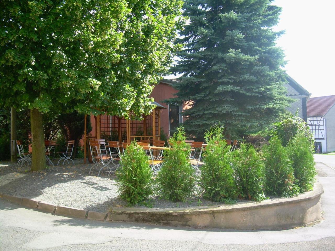 Landgasthof Zur Linde Dreba Exterior foto
