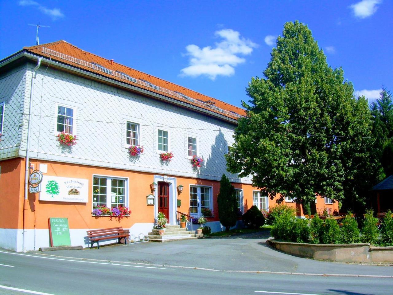 Landgasthof Zur Linde Dreba Exterior foto