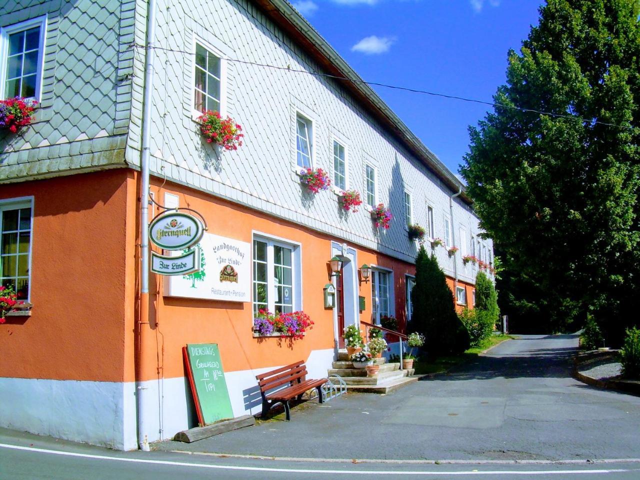 Landgasthof Zur Linde Dreba Exterior foto